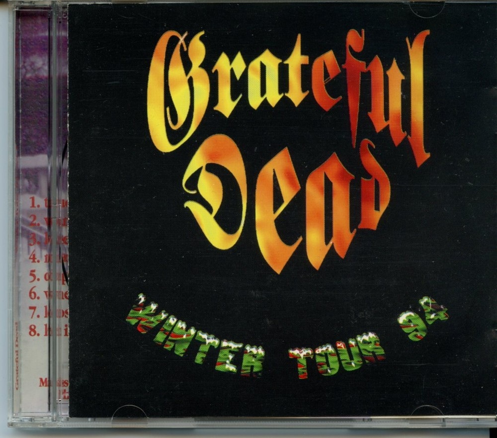 Grateful Dead – Winter Tour 1994 Part 1 ( Madison Square Garden, New York, USA, October 13th, 1994 ) front cover Grateful Dead - Winter Tour 1994 Part 1 ( Madison Square Garden, New York, USA, October 13th, 1994 ) front cover