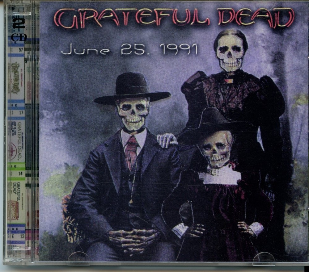 Grateful Dead – June 25th, 199 ( 2 CD SET ) ( Cool Daddy ) ( Soundboard From Sandstone, Kansas, USA, June 25th, 1991 ) front cover Grateful Dead - June 25th, 199 ( 2 CD SET ) ( Cool Daddy ) ( Soundboard From Sandstone, Kansas, USA, June 25th, 1991 ) front cover