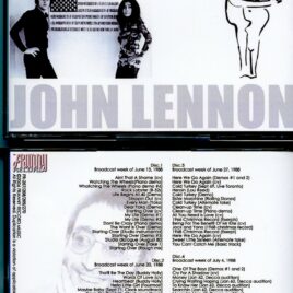 John Lennon – The Complete Lennon Tapes Rdio Broadcasts Vol 1 ( 4 CD SET ) ( Westwood One COMPLETE Radio broadcast 1988 – Episodes 021-022-023-024 )