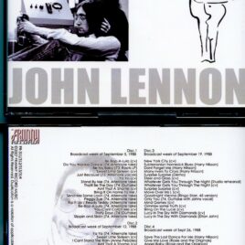 John Lennon – The Complete Lennon Tapes Rdio Broadcasts Vol 1 ( 4 CD SET ) ( Westwood One COMPLETE Radio broadcast 1988 – Episodes 033-034-035-036 )