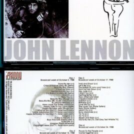 John Lennon – The Complete Lennon Tapes Rdio Broadcasts Vol 1 ( 4 CD SET ) ( Westwood One COMPLETE Radio broadcast 1988 – Episodes 037-038-039-040 )