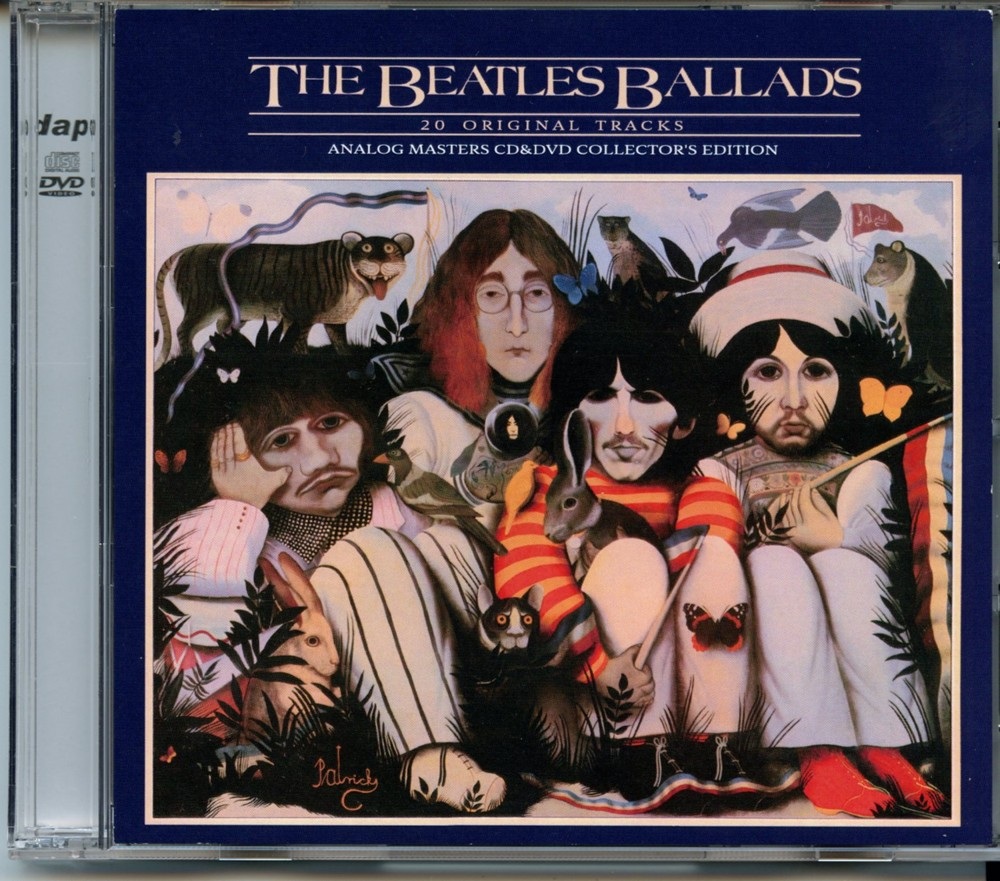 The Beatles – The Beatles Ballads ( 1 CD – 1 DVD ) ( 2023 DAP ) (Analog Masters CD & DVD Collectors Edition ) front cover The Beatles - The Beatles Ballads ( 1 CD - 1 DVD ) ( 2023 DAP ) (Analog Masters CD & DVD Collectors Edition ) front cover