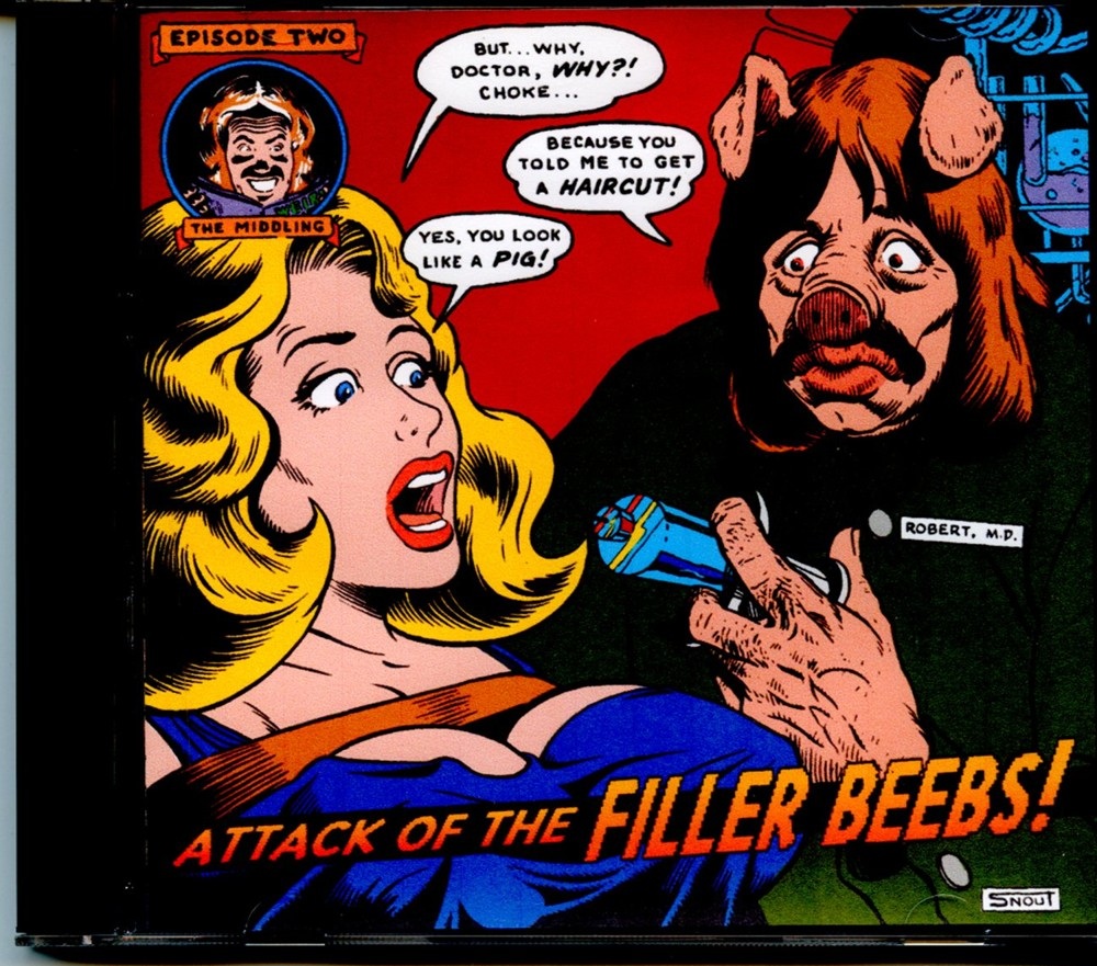 The Beatles – Attack Of The Filler Beebs ! ( Episode Two ) Silent Sea) ( 1964-1965 Radio Material ) front cover The Beatles - Attack Of The Filler Beebs ! ( Episode Two ) Silent Sea) ( 1964-1965 Radio Material ) front cover