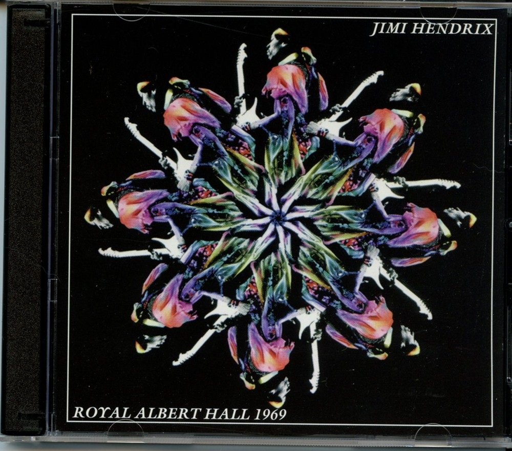 Jimi Hendrix – Royal Albert Hall 1969 ( 2 CD SET ) ( Complete Live At R.A.H., London, UK, February 1969 ) front cover Jimi Hendrix - Royal Albert Hall 1969 ( 2 CD SET ) ( Complete Live At R.A.H., London, UK, February 1969 ) front cover