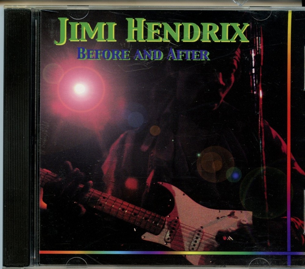 Jimi Hendrix – Before And After ( Soundboard Rehearsals For Woodstock, Shokan House, New York, Aug. 14th, 1969 + Bonustracks at Dick Cavet Show ) front cover Jimi Hendrix - Before And After ( Soundboard Rehearsals For Woodstock, Shokan House, New York, Aug. 14th, 1969 + Bonustracks at Dick Cavet Show ) front cover