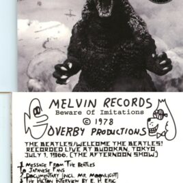 The Beatles – Godzilla ( Melvin Records ) ( Live at Budokan , July 1st, 1966 , Afternoon Show )