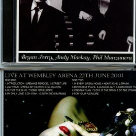 Brian Ferry / Roxy Music – Brimingham 2001 Vol. 2 ( 2 CD SET ) (Birmigham NEC, UK, June 22nd, 2001 )