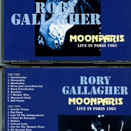Rory Gallagher – Moonparis ( 3 CD SET ) ( BREAKDOWN ) ( Live at Chapiteau Porte De La Villete, Paris, France, May 7th, 1983 )