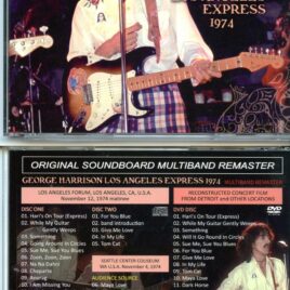 George Harrison – George Harrison – Los Angeles Express 1974 Multiband Remaster ( 2 CD – 1 DVD ) ( 2024 Misterclaudel ) LA Forum, CA, USA, November 12th, 1974 )