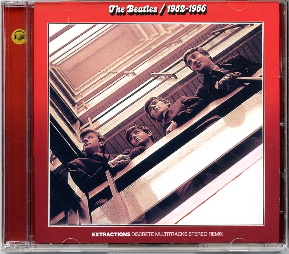 The Beatles 1962 – 1966 Red Album Extractions ( 2 CD ) ( 2023 GOLDIES) ( Discrete Multitracks Stereo Remixes ) front cover The Beatles 1962 - 1966 Red Album Extractions ( 2 CD ) ( 2023 GOLDIES) ( Discrete Multitracks Stereo Remixes ) front cover