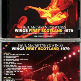 Paul McCartney – Wings First Scotland 1979 ( 2 CD SET ) ( 2023 BEATFILE ) ( New 2023 Remaster Live at Odeon Cinema, Edinburgh, Scotland, December 15th, 1979 )