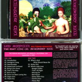 Led Zeppelin – The Goat Live On Blueberry Hill ( 2 CD SET ) ( WENDY )( The Forun Inglewood, Los Angeles, CA, USA, September 4th, 1970 )