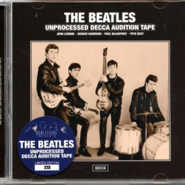The Beatles - Unprocessed Decca Auition Tape ( 2024 Merseyside ) front cover