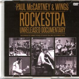 Paul McCartney & Wings - Rockestra Unreleased Documentary ( 1 DVD ) ( Abbey Road Studios, October 3rd, 1978 ) front cover