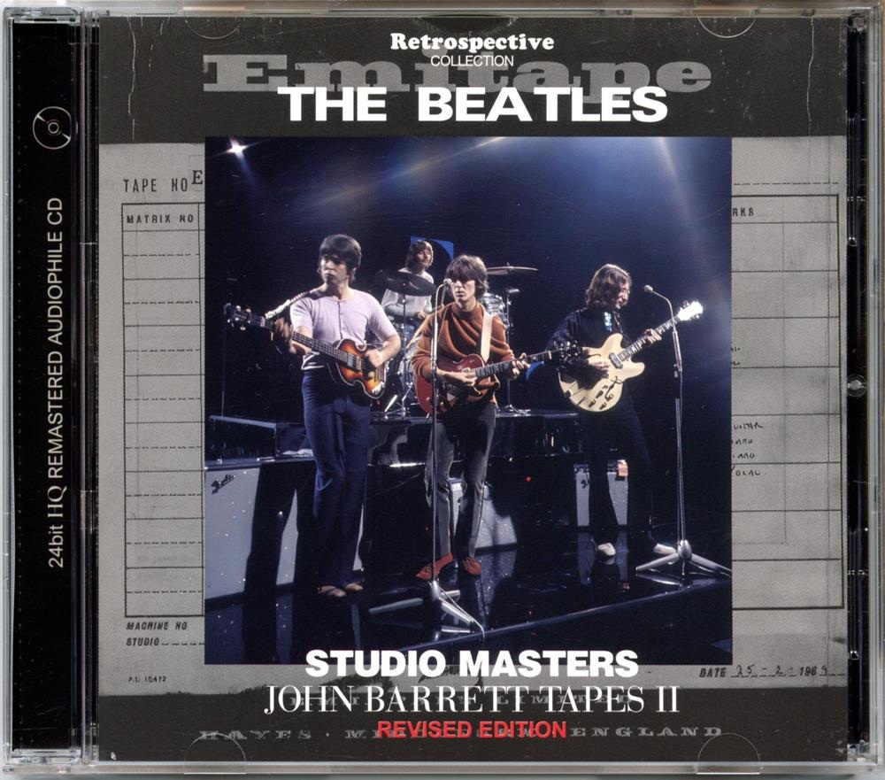 The Beatles – Studio Masters John Barrett Tapes 2 ( 2024 Retrospective ) ( 24bit HQ Remastered Audiophile CD ) front cover The Beatles - Studio Masters John Barrett Tapes 2 ( 2024 Retrospective ) ( 24bit HQ Remastered Audiophile CD ) front cover