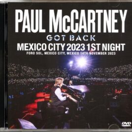 Paul McCartney - Got Back Mexico City 2023 - 1st Night ( 2 DVD ) ( Foro Sol, Mexico City, Mexico, November 14th, 2023 ) front cover