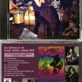 Led Zeppelin – At The Lyceum Theatre London 1969 ( WENDY ) ( Lyceum Ballroom, London, UK, October 12th, 1969 )