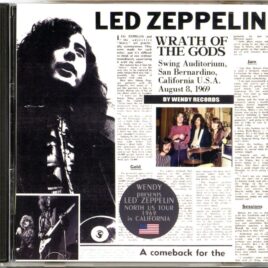 Led Zeppelin - Wrath Of The Gods Summer Of 1969 ( WENDY ) ( Swing Auditorium, San Bernardino, California, USA, August 8th, 1969 ) front cover