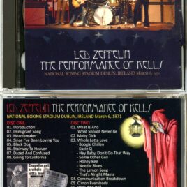 Led Zeppelin – The Performance Of Kells ( 2 CD SET ) ( WENDY ) (National Boxing Stadium, Dublin, Ireland, March 6th, 1971 )
