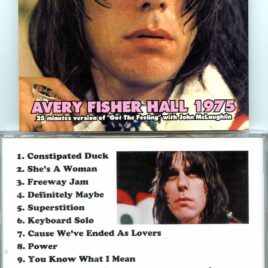Jeff Beck – Avery Fisher Hall 1975 ( New York City, USA, April 30th, 1975 )