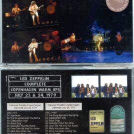 Led Zeppelin – Complete Copenhagen Warm-Ups ( 4 CD SET ) ( Wendy ) ( Falkoner Theater , Denmark , July 23rd & 24th , 1979 )