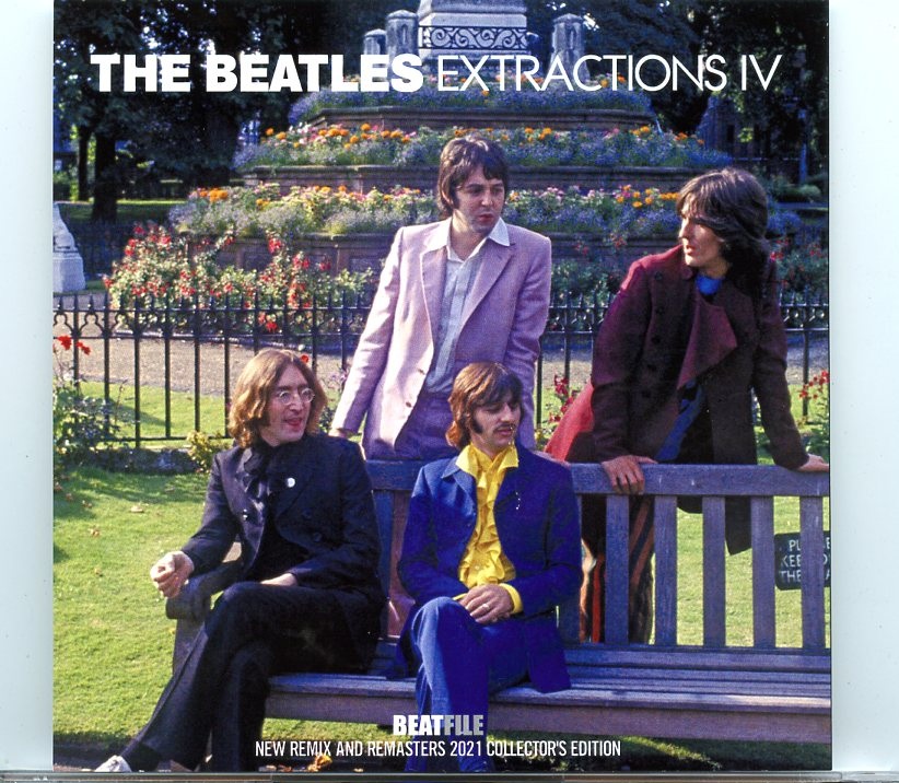 The Beatles – Extractions IV ( New Remix and Remasters 2020 Collectors Edition ) ( BEATFILE 2020 ) front cover The Beatles - Extractions IV ( New Remix and Remasters 2020 Collectors Edition ) ( BEATFILE 2020 ) front cover