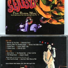 Genesis – Five Rivers Story ( 2 CD SET )( SIRENE ) ( Music Hall, Boston, MA, USA 24th, April 1974 )
