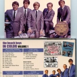 Beach Boys – In Color Vol 1  ( DVD ) ( 2021 SHAKUNTALA ) ( NBC Studios March 1964, TAMI Show October 1964 plus more )