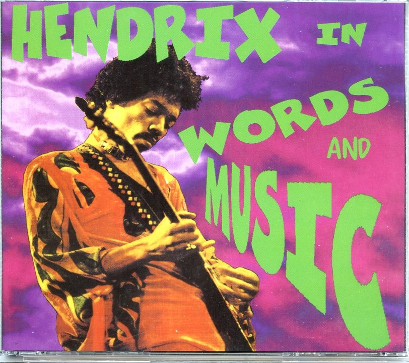 Jimi Hendrix – In Words And Music ( 2 CD SET ) ( Outlaw Records ) ( Live Performances and studio talk with interviews ) front cover Jimi Hendrix - In Words And Music ( 2 CD SET ) ( Outlaw Records ) ( Live Performances and studio talk with interviews ) front cover