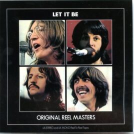 The  Beatles - Let It Be Original Reel Masters ( Original UK STEREO and UK MONO ) ( DAP ) front cover