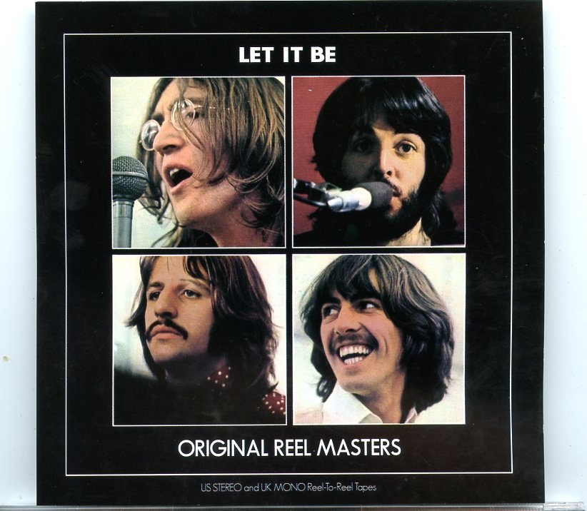 The Beatles – Let It Be Original Reel Masters ( Original UK STEREO and UK MONO ) ( DAP ) front cover The Beatles - Let It Be Original Reel Masters ( Original UK STEREO and UK MONO ) ( DAP ) front cover