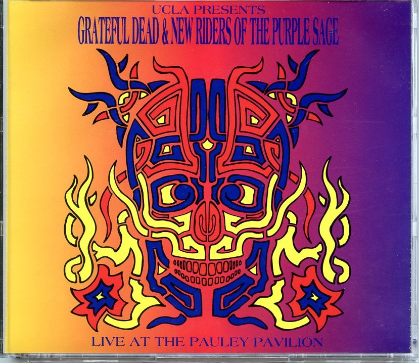 Grateful Dead – Live at the UCLA Pauley Pavillion ( 3 CD SET ) ( with The New Riders of the Purple Sage at UCLA Pauley Pavilion, November 20th, 1971 ) front cover Grateful Dead - Live at the UCLA Pauley Pavillion ( 3 CD SET ) ( with The New Riders of the Purple Sage at UCLA Pauley Pavilion, November 20th, 1971 ) front cover