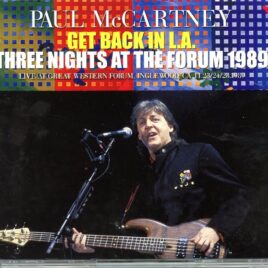 Paul Mccartney - Get Back in L.A. Three Nights At The Forum 1989 ( Beatfile ) ( 6 CD SET ) ( L.A. , CA, Nov 23rd, 24th & 28th, 1989 ) front cover