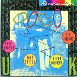 Uk - Paradise Lost  ( Recorded Live at Paradise Theatre, Boston, MA, USA, 1976 )Live in New York City, 1978 ) front cover