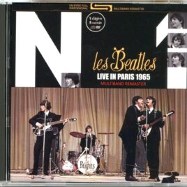 THE BEATLES - Live In Paris 1965 Multiband Master ( 1 CD 1 DVD SET ) ( 2024 Valkyrie ) ( Palais Des Sports, Paris, France, June 20th, 1965 ) front cover