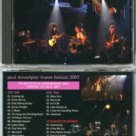 PAUL McCARTNEY – ITUNES Festival 2007 ( 2 CD SET ) ( 2024 VALKYRIE ) ( Institute of Contemporary Arts, London, UK, July 5th, 2007 )