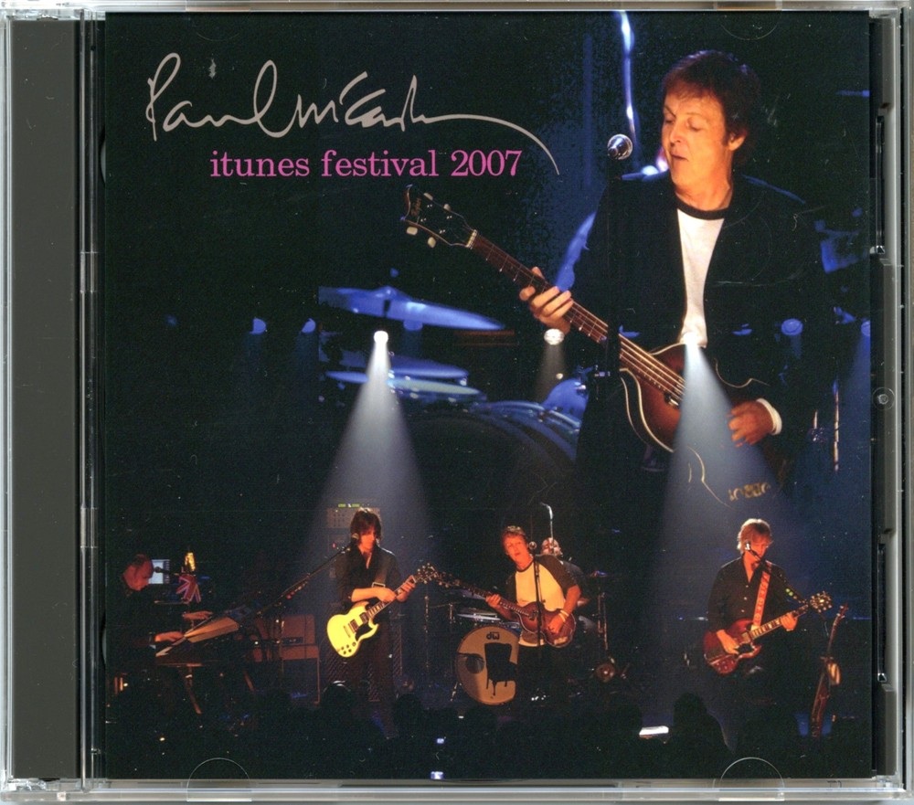 PAUL McCARTNEY – ITUNES Festival 2007 ( 2 CD SET ) ( 2024 VALKYRIE ) ( Institute of Contemporary Arts, London, UK, July 5th, 2007 ) front cover PAUL McCARTNEY - ITUNES Festival 2007 ( 2 CD SET ) ( 2024 VALKYRIE ) ( Institute of Contemporary Arts, London, UK, July 5th, 2007 ) front cover
