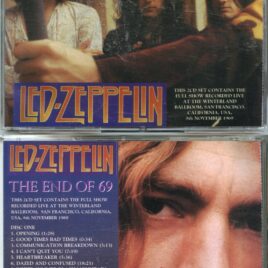 Led Zeppelin – The End Of 69 ( 2 CD SET ) ( Full Show at Winterland Ballrom, San Francisco, CA, USA, November 8th, 1969 )