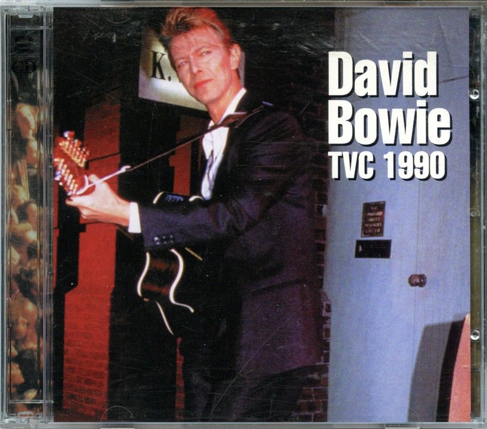 DAVID BOWIE – TVC 1990 ( 2 CD SET ) ( Shout To The Top ) ( Live at Tokyo Dome, Tokyo, Japan, May 16th, 1990 ) front cover DAVID BOWIE - TVC 1990 ( 2 CD SET ) ( Shout To The Top ) ( Live at Tokyo Dome, Tokyo, Japan, May 16th, 1990 ) front cover