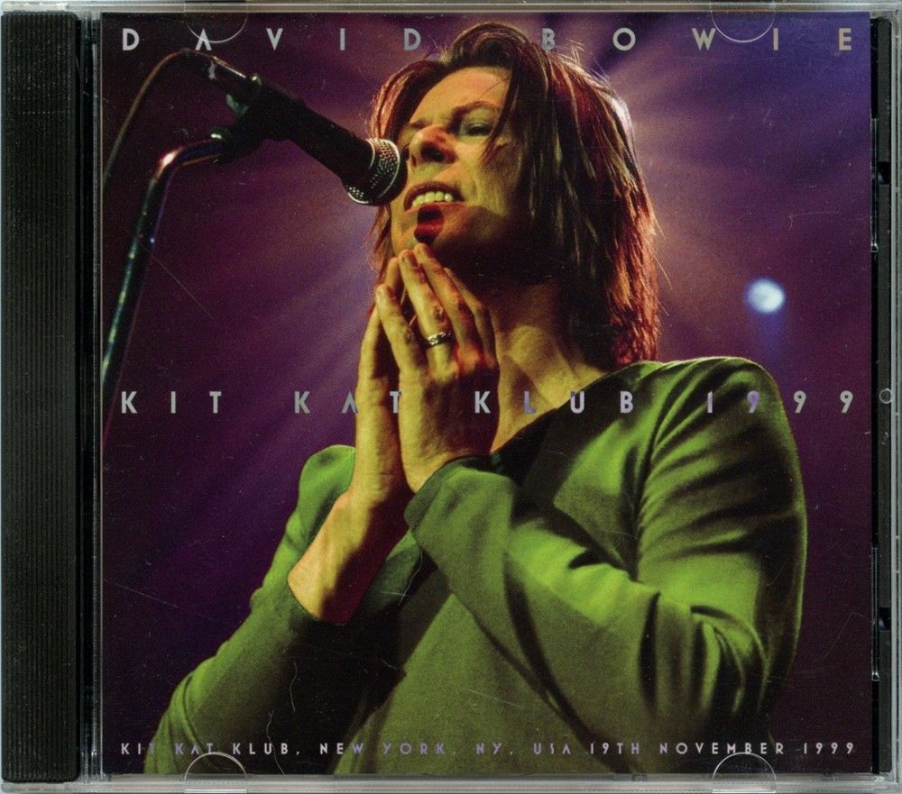 DAVID BOWIE – Kit Kat Klub 1999 ( Wardour ) ( Kit Kat Club, New York, NY, USA, November 19th, 1999 ) front cover DAVID BOWIE - Kit Kat Klub 1999 ( Wardour ) ( Kit Kat Club, New York, NY, USA, November 19th, 1999 ) front cover