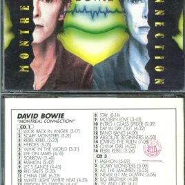 DAVID BOWIE – Montreal Connection ( 3 CD SET ) ( Papillon ) ( Live in Montreal, Canada, 1980 )