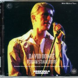 DAVID BOWIE - Forum Stage 1978 ( 2 CD SET ) ( Moonchild ) ( The Forum, Inglewood, Los Angeles, CA, USA, April 4th, 1978 ) front cover