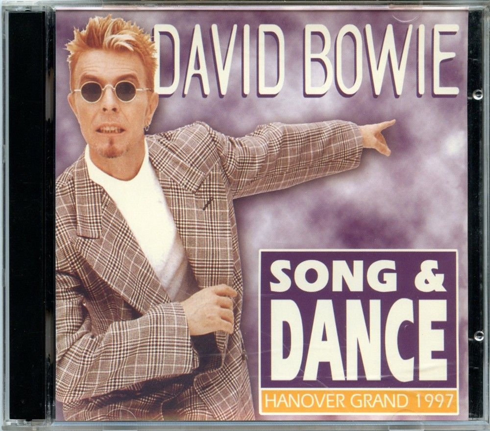 DAVID BOWIE – Song And Dance ( 2 CD SET ) ( Wardour ) ( Hanover Grand, London, UK, June 2nd, 1997 ) front cover DAVID BOWIE - Song And Dance ( 2 CD SET ) ( Wardour ) ( Hanover Grand, London, UK, June 2nd, 1997 ) front cover