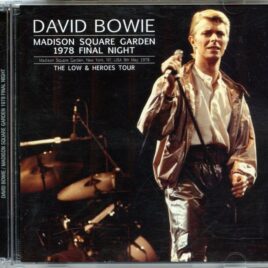 DAVID BOWIE - Madison Square Garden 1978 Final Night ( 2 CD SET ) ( Wardour ) ( MSG, New York, USA, May 9th, 1978 ) front cover