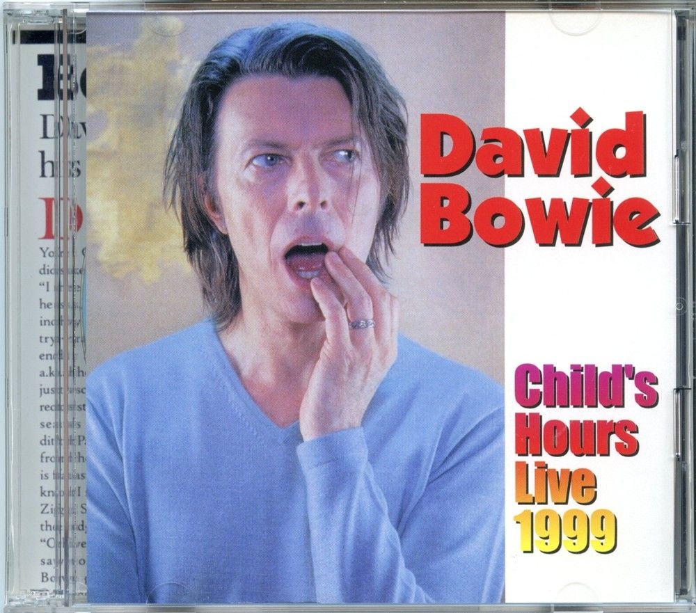 DAVID BOWIE – Child Hours Live 1999 ( 2 CD SET ) ( STTP ) ( The Astoria, London, UK, December 2nd, 1999 ) front cover DAVID BOWIE - Child Hours Live 1999 ( 2 CD SET ) ( STTP ) ( The Astoria, London, UK, December 2nd, 1999 ) front cover