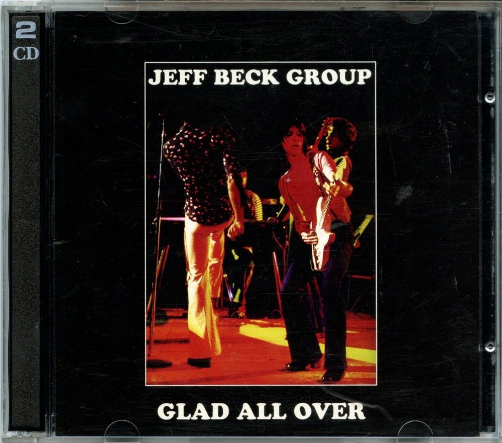 JEFF BECK – Glad All Over ( 2 CD SET ) ( Arie Crown Theater, Chicago, IL, USA, May 13th, 1972 ) front cover JEFF BECK - Glad All Over ( 2 CD SET ) ( Arie Crown Theater, Chicago, IL, USA, May 13th, 1972 ) front cover