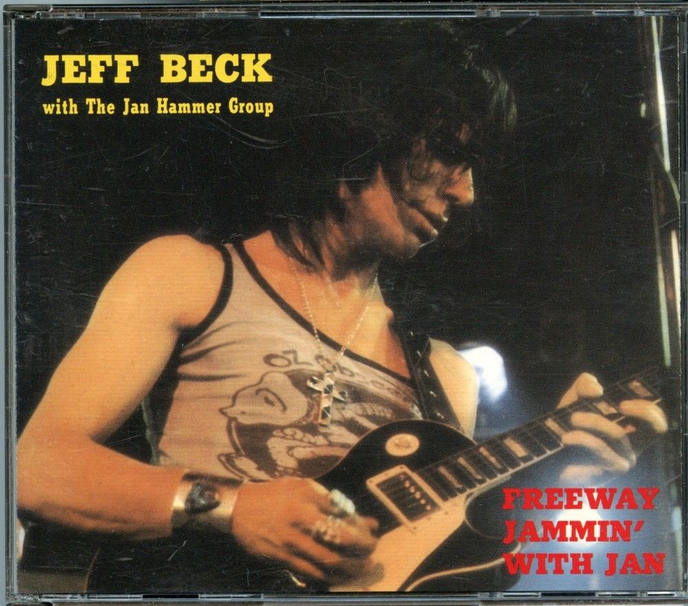 JEFF BECK – Freeway Jammin’ With Jan ( 2 CD SET ) ( With The Jan Hammer Group Live at Minneapolis, June 26th, 1976 ) front cover JEFF BECK - Freeway Jammin' With Jan ( 2 CD SET ) ( With The Jan Hammer Group Live at Minneapolis, June 26th, 1976 ) front cover