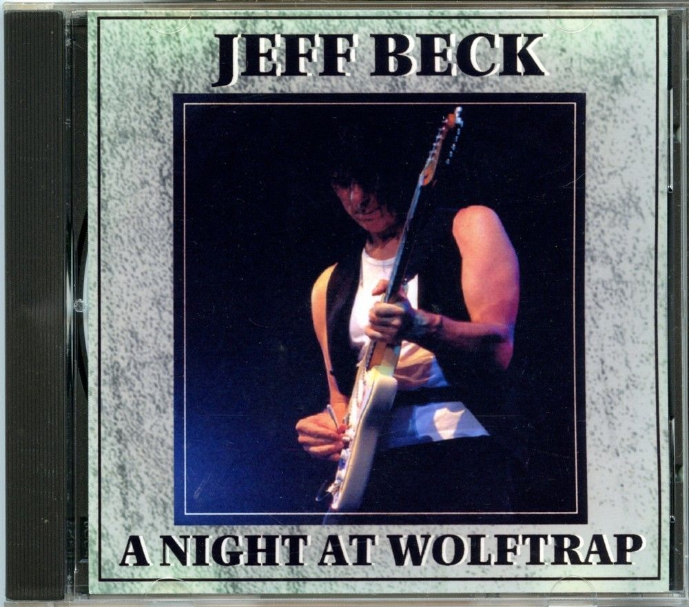 JEFF BECK – A Night At Wolftrap ( Live at Wolftrap, Vienna, Austria, September 2nd, 2003 ) front cover JEFF BECK - A Night At Wolftrap ( Live at Wolftrap, Vienna, Austria, September 2nd, 2003 ) front cover