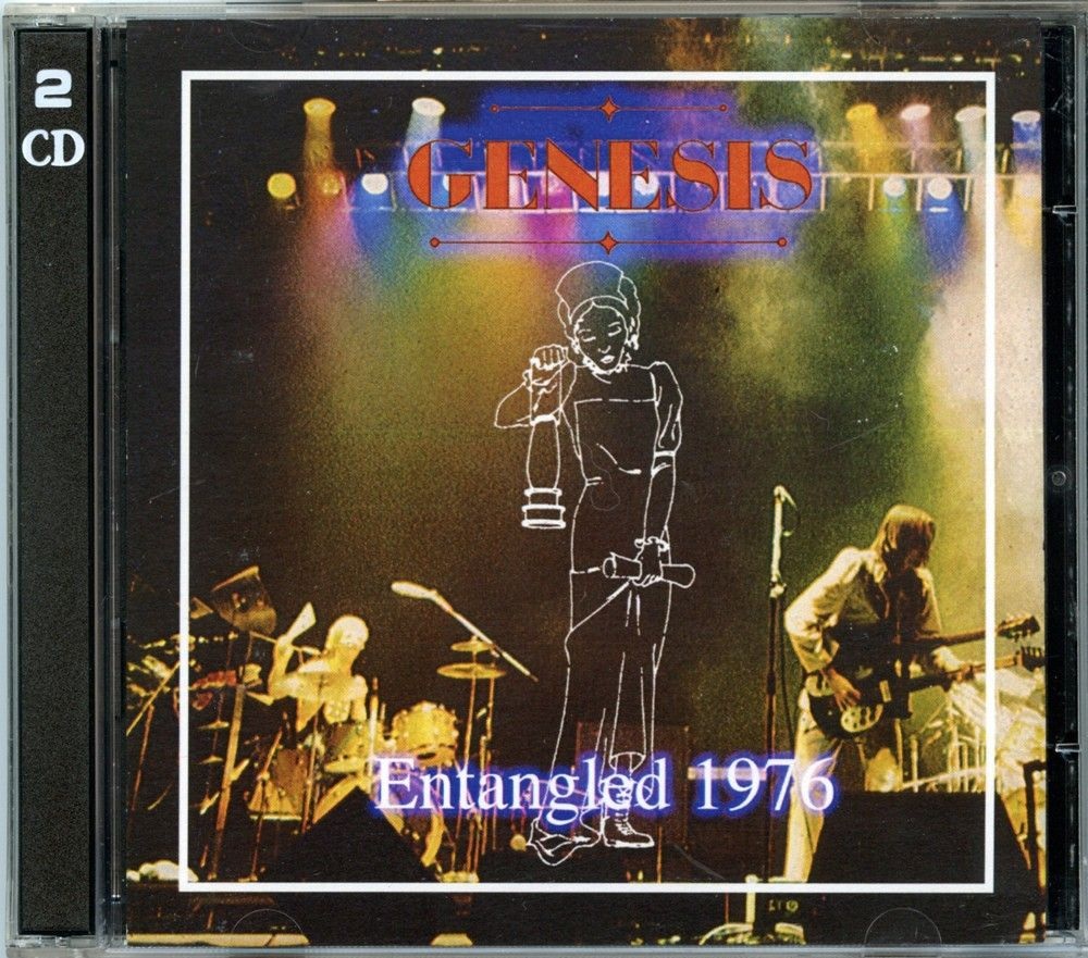 GENESIS – Entangled 1976 ( 2 CD SET ) ( Sirene ) ( Century Theatre, Buffalo, NY, USA, March 28th, 1976 ) front cover GENESIS - Entangled 1976 ( 2 CD SET ) ( Sirene ) ( Century Theatre, Buffalo, NY, USA, March 28th, 1976 ) front cover