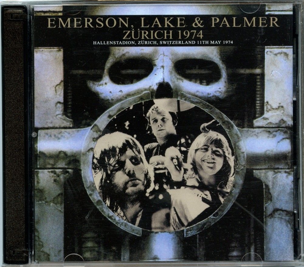 EMERSON, LAKE & PALMER – Zurich 1974 ( 2 CD SET ) ( VIRTUOSO ) ( Hallenstadion, Zurich, Switzerland, May 11th, 1974 ) front cover EMERSON, LAKE & PALMER - Zurich 1974 ( 2 CD SET ) ( VIRTUOSO ) ( Hallenstadion, Zurich, Switzerland, May 11th, 1974 ) front cover